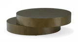 Vig Furniture - Modrest Grayson - Glam Brushed Bronze Metallic Coffee Table - Vgodlz-218C