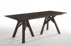 Modrest Grover Modern Dark Wenge Dining Table Vgma-Mit-5222