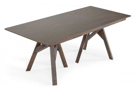 Modrest Grover Modern Dark Wenge Dining Table Vgma-Mit-5222