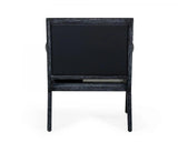 Vig Furniture - Modrest Hallam - Glam Black And White Cowhide Accent Chair - Vgodzw-956