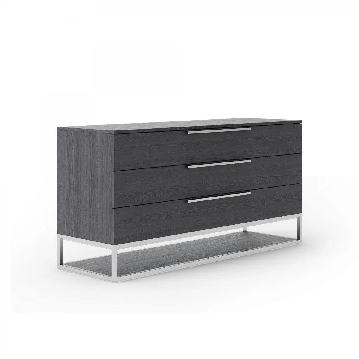 Vig Furniture - Modrest Heloise Contemporary Grey Elm Dresser - Vgbbmb1502-Gry-Drs