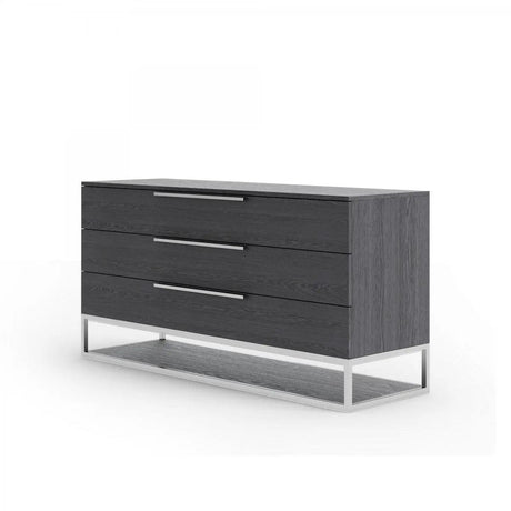 Vig Furniture - Modrest Heloise Contemporary Grey Elm Dresser - Vgbbmb1502-Gry-Drs