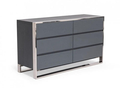 Vig Furniture - Modrest Jolene - Modern Grey Dresser - Vgbbmc1710Dr-Gry-Drs