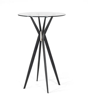 Vig Furniture - Modrest Kaitlyn - Modern Black Bar Table - Vghr7039-Blk