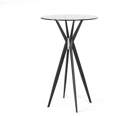 Vig Furniture - Modrest Kaitlyn - Modern Black Bar Table - Vghr7039-Blk