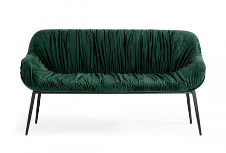 Vig Furniture - Modrest Katrina - Modern Green Fabric Bench - Vgeumc-9389Sf-2-Bench