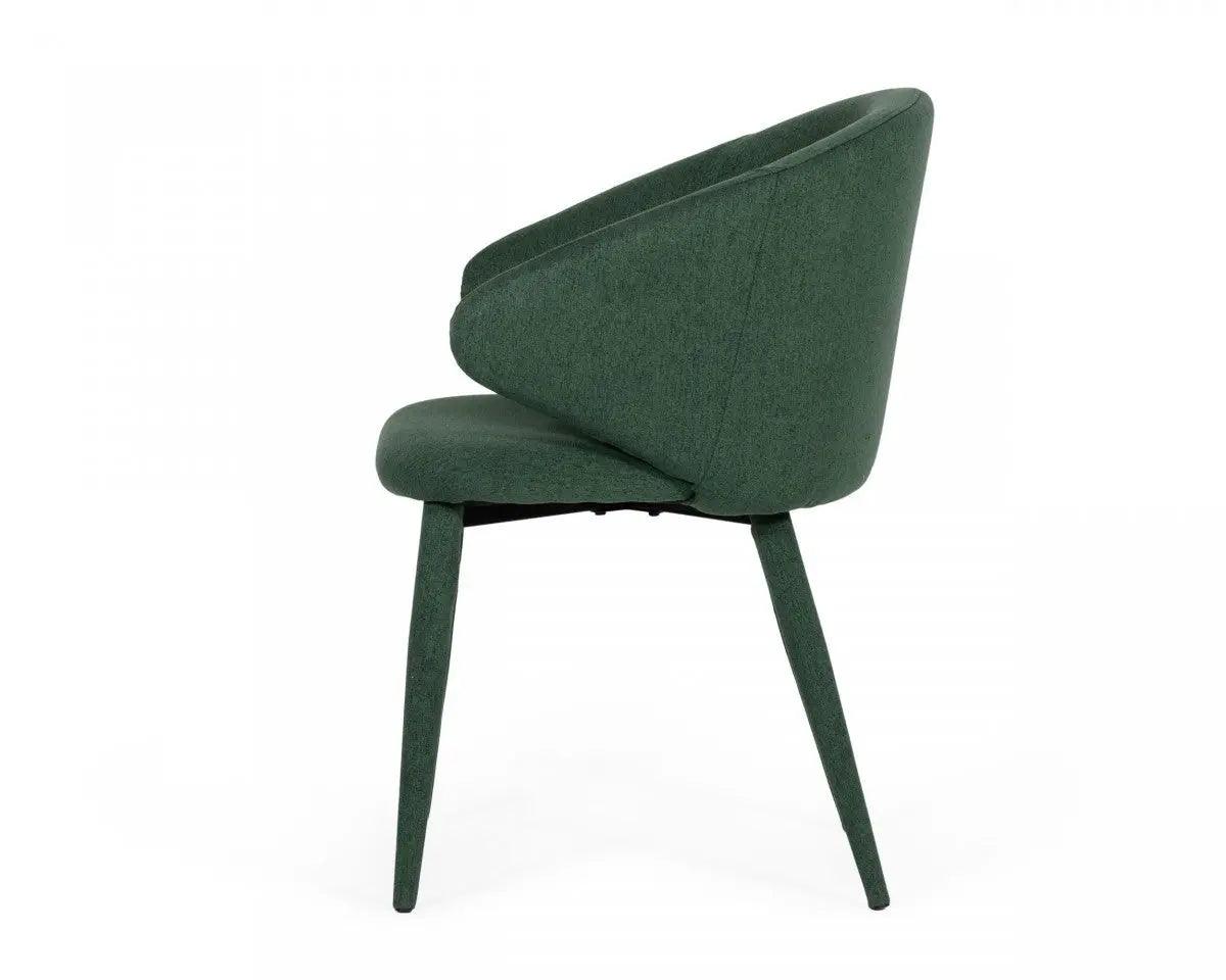 Vig Furniture - Modrest Keller Modern Green Dining Chair (Set Of 2) - Vgswsfc459-Grn-A-Dc