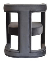 Vig Furniture - Modrest Kendra Dark Grey Fabic Accent Chair - Vgrhrhs-Ac-231-Dkgry-Ch