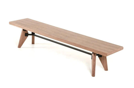 Vig Furniture - Modrest Kennedy Modern Walnut Dining Bench - Vgbb1403Bch