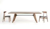 Vig Furniture - Modrest Kennedy Modern Walnut Dining Table - Vgbb1403T-Wal