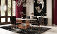 Modrest Kingsley Modern Marble & Rosegold Dining Table Vgvct8933