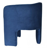 Vig Furniture - Modrest Kyle Modern Blue Velvet Accent Chair - Vgrhac-235-Bl-Ch