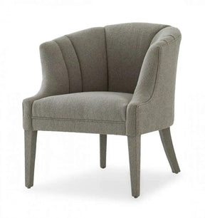 Modrest Ladera Glam Grey Fabric Accent Chair Vgodzw-857