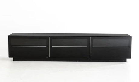 Vig Furniture - Modrest Landon Contemporary Black Tv Stand - Vgbbsj8202-Blk