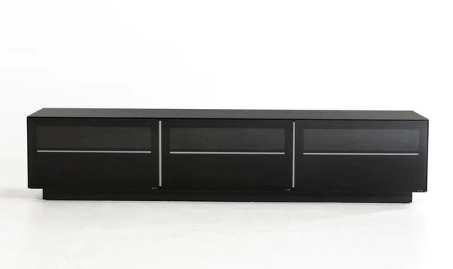 Vig Furniture - Modrest Landon Contemporary Black Tv Stand - Vgbbsj8202-Blk