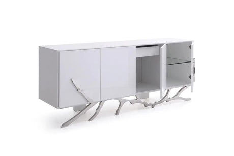 Vig Furniture - Modrest Legend Modern White Buffet - Vgvcg111-Wht