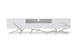 Modrest Legend Modern White Tv Stand Vgvctv8111