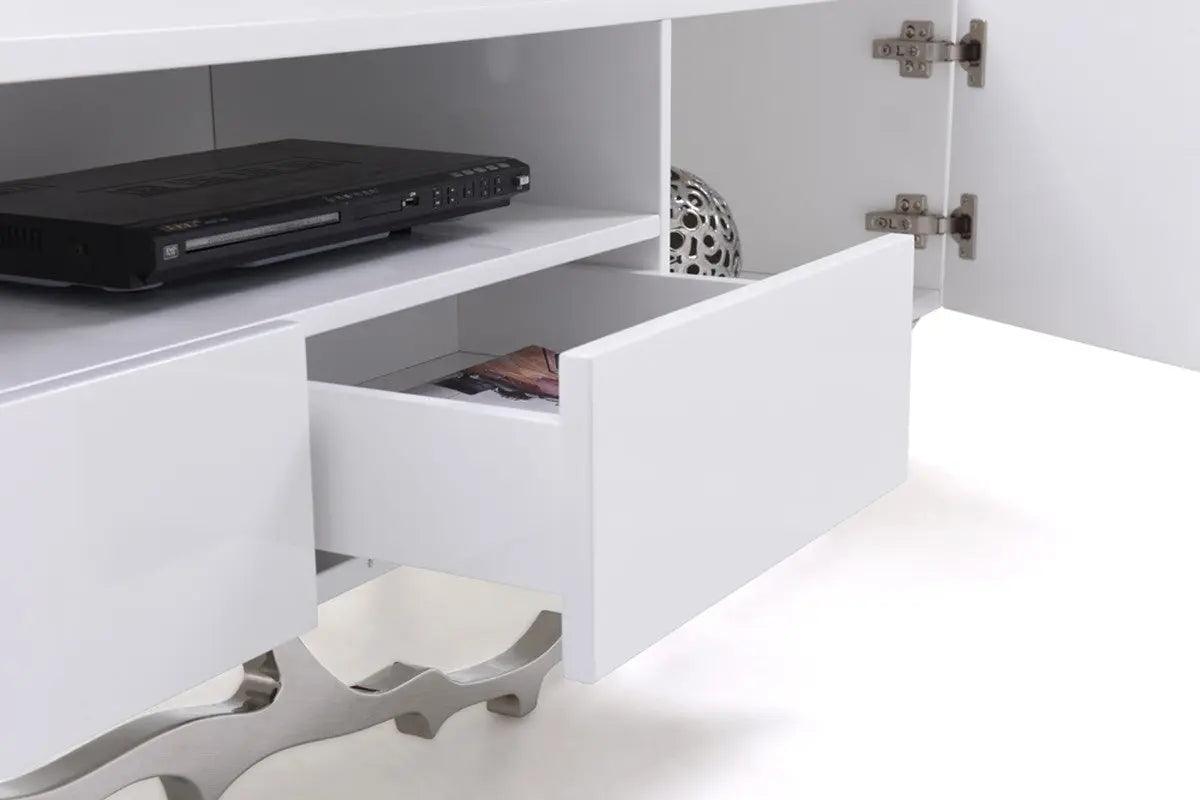 Vig Furniture - Modrest Legend Modern White Tv Stand - Vgvctv8111