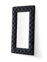 Vig Furniture - Modrest Legend Transitional Black Velvet Floor Mirror - Vgvcj8111-3H-Blk-Mir