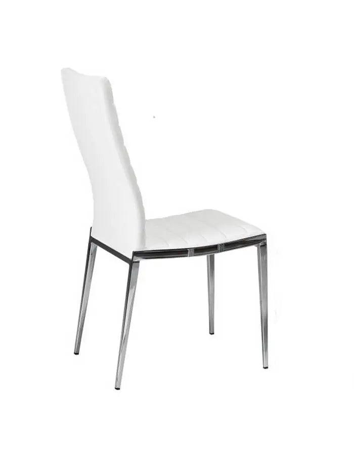 Vig Furniture - Modrest Libby Modern White Leatherette Dining Chair (Set Of 2) - Vgewf3195Ab-Wht