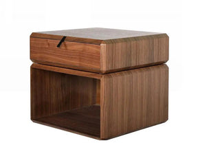 Modrest Maceo Modern End Table Vgbb-Box300-Wal