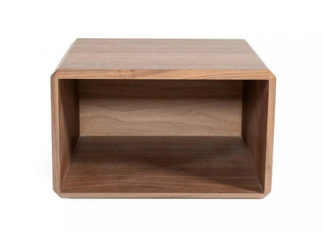 Vig Furniture - Modrest Maceo - Modern End Table - Vgbb-Box300-Wal