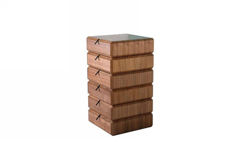 Modrest Maceo Modern Nightstand Drawer Box Vgbb-Dw150-Wal
