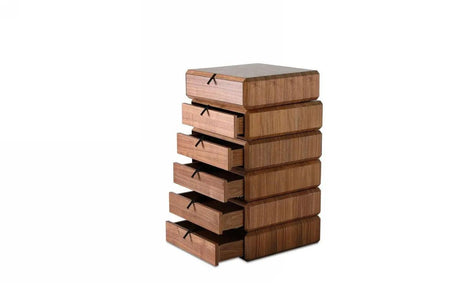Modrest Maceo Modern Nightstand Drawer Box Vgbb-Dw150-Wal
