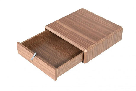 Modrest Maceo Modern Nightstand Drawer Box Vgbb-Dw150-Wal