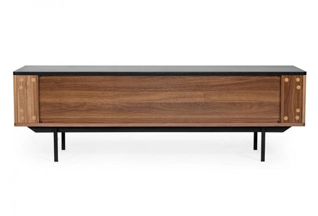 Vig Furniture - Modrest Maggie - Modern Walnut And Grey Tv Stand - Vgdwj9715