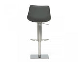 Vig Furniture - Modrest Manning Modern Grey Bar Stool - Vghr5362-Gb-Gry-Bs