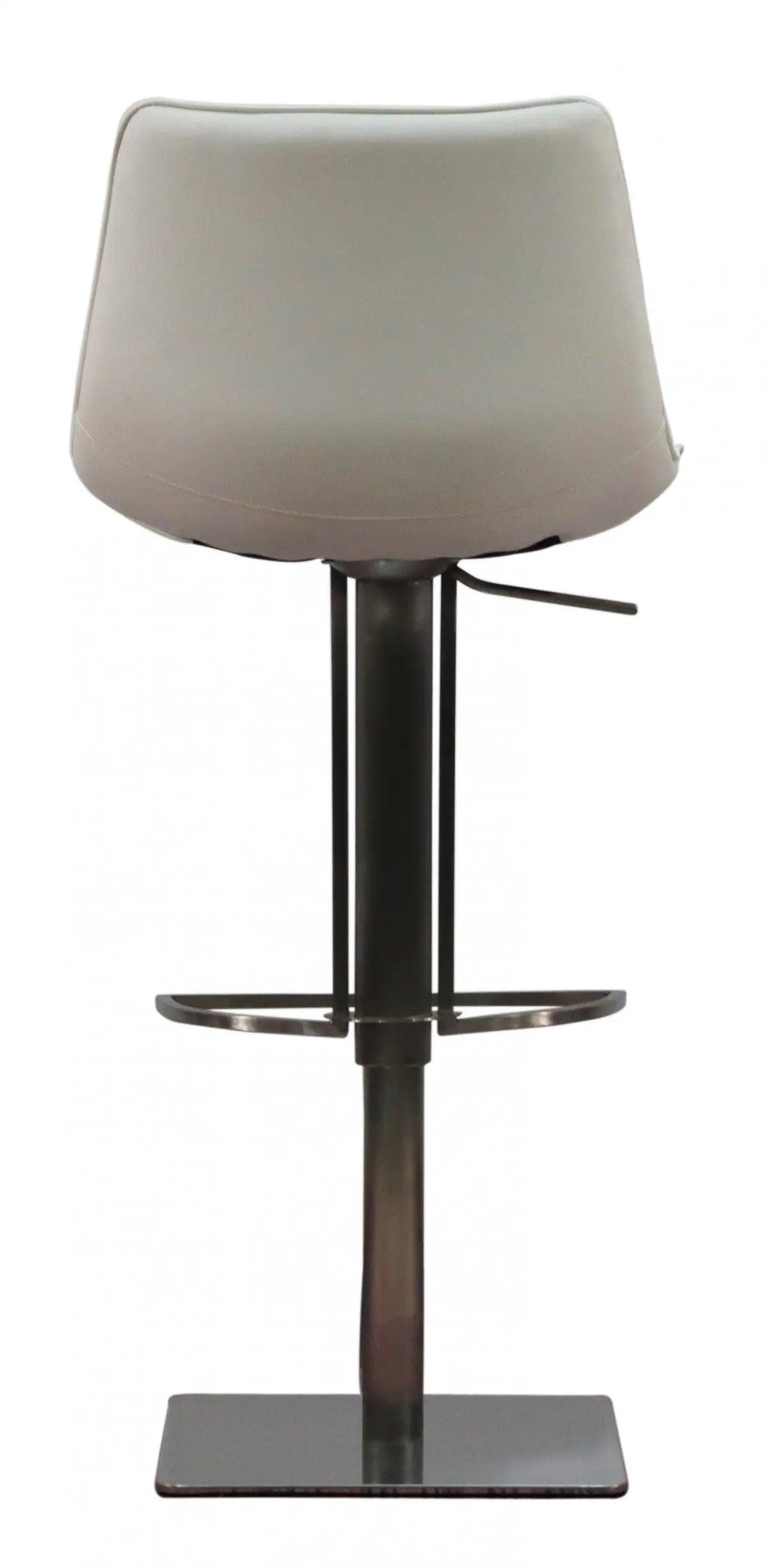 Vig Furniture - Modrest Manning - Modern White Bar Stool - Vghr5362Gb