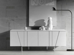 Modrest Mario Modern White Veneer Buffet Vgbbmk1802Sb-Wht-Buf