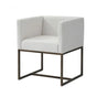 Vig Furniture - Modrest Marty Modern Off-White & Copper Antique Brass Dining Chair - Vgvcb8368-Whtx-Dc