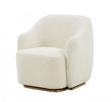 Vig Furniture - Modrest Masha Modern Off White Sherpa Accent Chair - Vgrhac-538-Wht-1