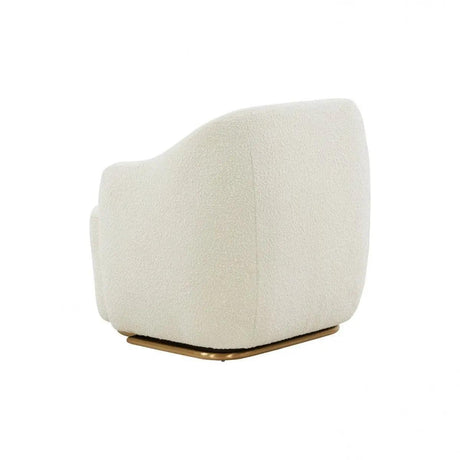 Vig Furniture - Modrest Masha Modern Off White Sherpa Accent Chair - Vgrhac-538-Wht-1