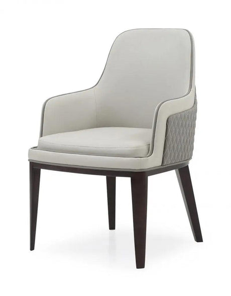 Vig Furniture - Modrest Maxwell - Glam Beige And Grey Dining Chair - Vgvcb8766W