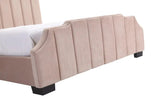 Vig Furniture - Modrest Melrose Modern Beige Fabric Bed - Vgjy-600-Bge