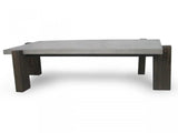 Vig Furniture - Modrest Milton Dark Grey & Walnut Coffee Table - Vggr639084-Wal-Ct