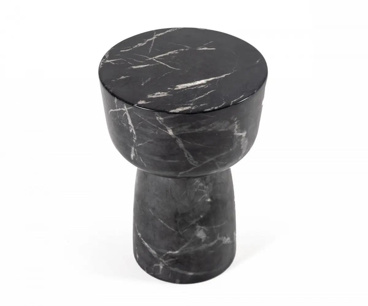 Vig Furniture - Modrest Mitch - Modern Faux Marble Small End Table - Vgnx20169