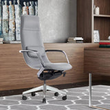 Vig Furniture - Modrest Nadella Modern Black High Back Executive Office Chair - Vgfufk003-A-Gry-Oc