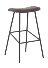 Vig Furniture - Modrest Nance Modern Brown Bar Stool - Vgdwj1106-Brn-Bs