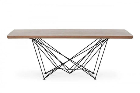 Vig Furniture - Modrest Naomi Modern Walnut Dining Table - Vgewf2203Aa