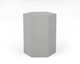 Vig Furniture - Modrest Newmont Large Light Grey High Gloss End Table - Vgbbmnd-Ct45-Ltgry-Et