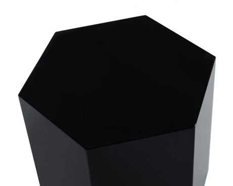 Vig Furniture - Modrest Newmont Medium Black High Gloss End Table - Vgbbmnd-Ct34-Blk-Et