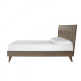 Vig Furniture - Modrest Novak Modern Dark Oak Bed - Vglbnant-Bed