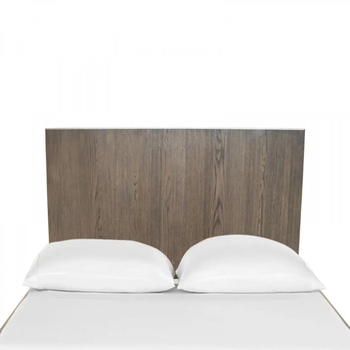 Vig Furniture - Modrest Novak Modern Dark Oak Bed - Vglbnant-Bed