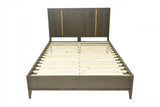 Vig Furniture - Modrest Oakley Mid-Century Queen Size Dark Brown Bed - Vgwdlcy-Qb05-Usa-Oa-Bed