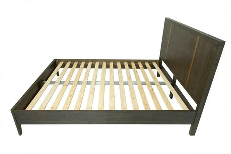 Vig Furniture - Modrest Oakley Mid-Century Queen Size Dark Brown Bed - Vgwdlcy-Qb05-Usa-Oa-Bed