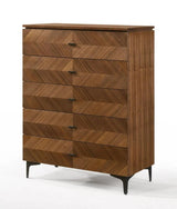 Vig Furniture - Modrest Paula - Mid-Century Walnut Chest - Vgmabr-103-Chst